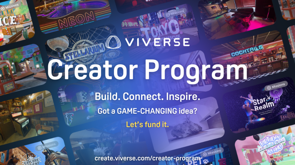 HTC's Viverse Creator Program opens globally for 3D artists