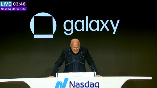 Galaxy Digital shares jump 15% on Nasdaq debut