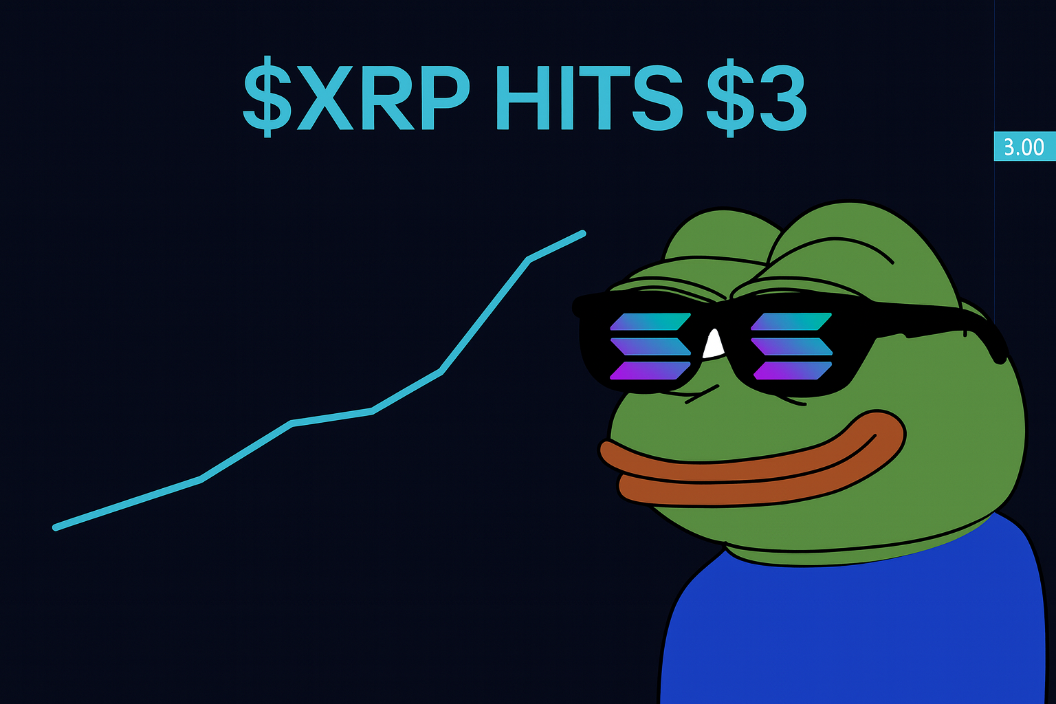 $XRP Nears ATH as ETF Approval Odds Hit 93%; Wall Street Pepe Scales on Solana