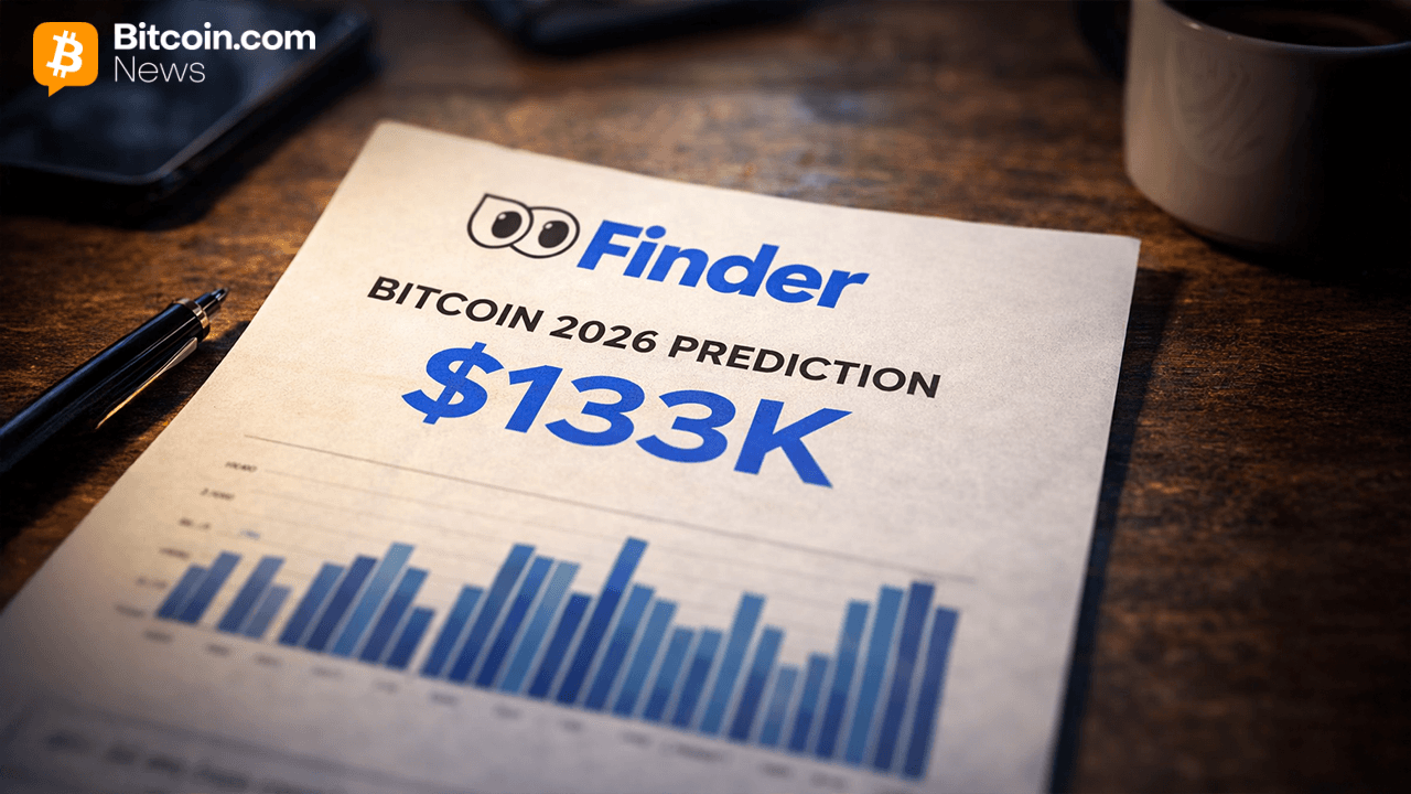 Finder’s Latest Survey Predicts Bitcoin at $133K by End of 2026